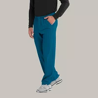Skechers Sk0215 Structure 4-Pocket Zip-Fly Mens Short Tag Free Stretch Fabric Moisture Wicking Scrub Pant