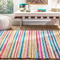 nuLoom Flatweave Rainbow Albina Rug