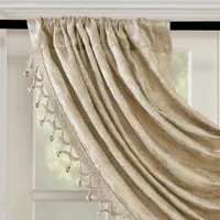 Sunsmart Odessa 46"W X 38"L Rod Pocket Waterfall Valance