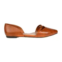 Journee Collection Womens Braely Pointed Toe Ballet Flats