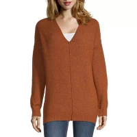 a.n.a Womens V Neck Long Sleeve Pullover Sweater