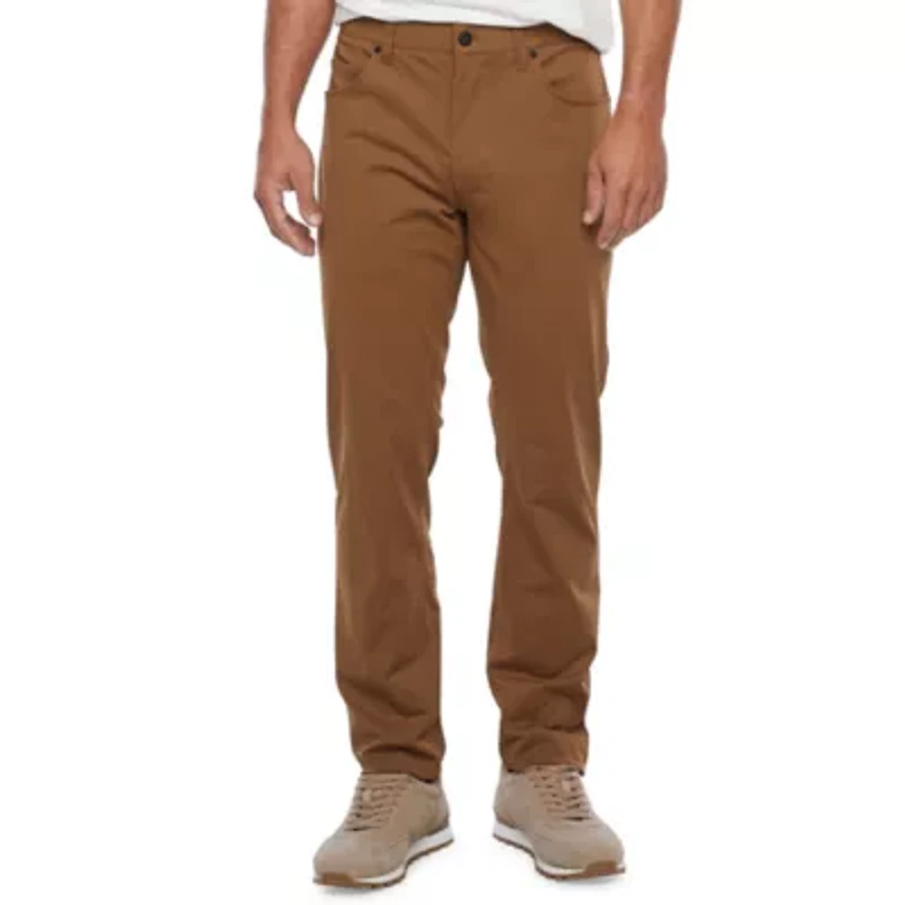 Stylus 5 Pocket Mens Slim Fit Flat Front Pant