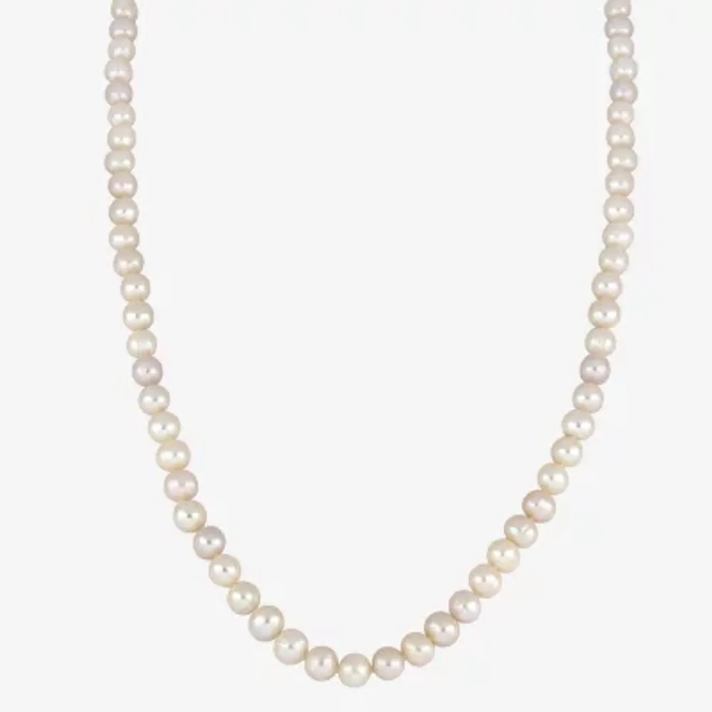 White Strand Necklace