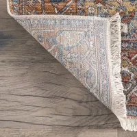 nuLoom Ethel Medallion Fringe Indoor Rectangular Area Rug