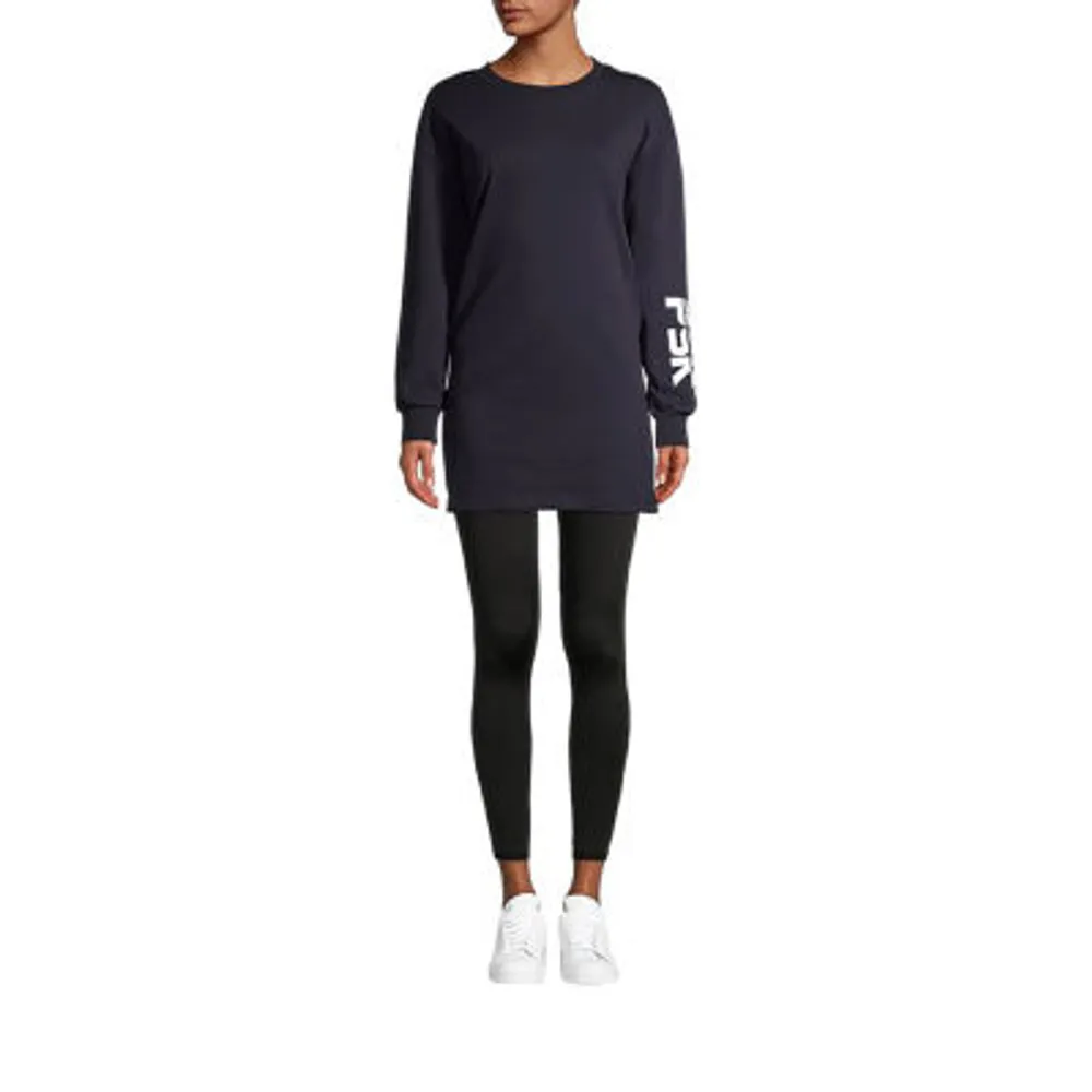 PSK Collective Long Sleeve Logo T-Shirt Dress