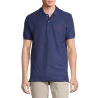 U.S. Polo Assn. Ultimate Pique Mens Classic Fit Short Sleeve Polo Shirt