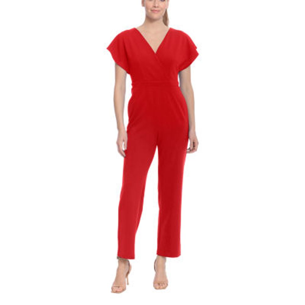 premier amour short sleeve jumpsuit