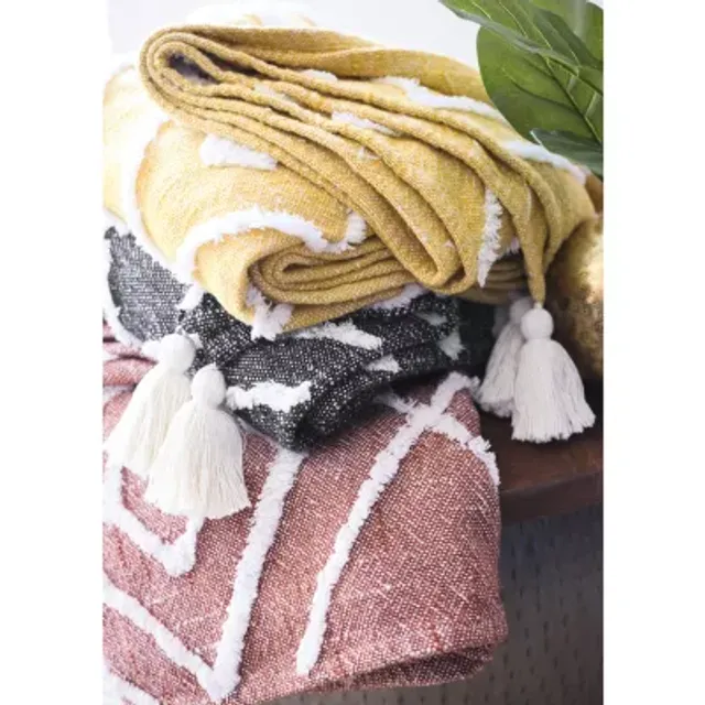 Distant Lands Tofu Tassel Hand Towel