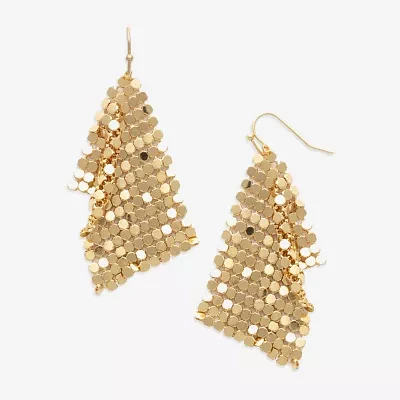 Mixit Hypoallergenic Gold Tone Drop Earrings