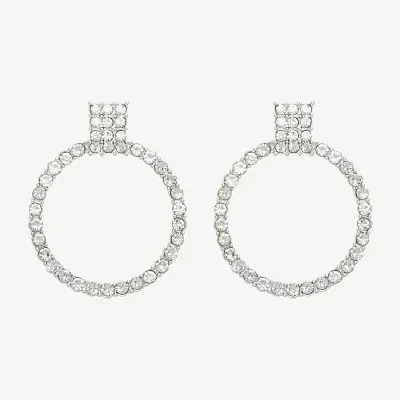 Mixit Hypoallergenic Silver Tone Drop Earrings