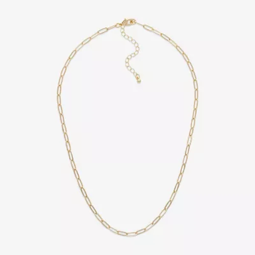 Mixit Hypoallergenic 18 Inch Link Chain Necklace