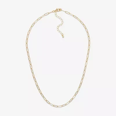 Mixit Hypoallergenic 18 Inch Link Chain Necklace