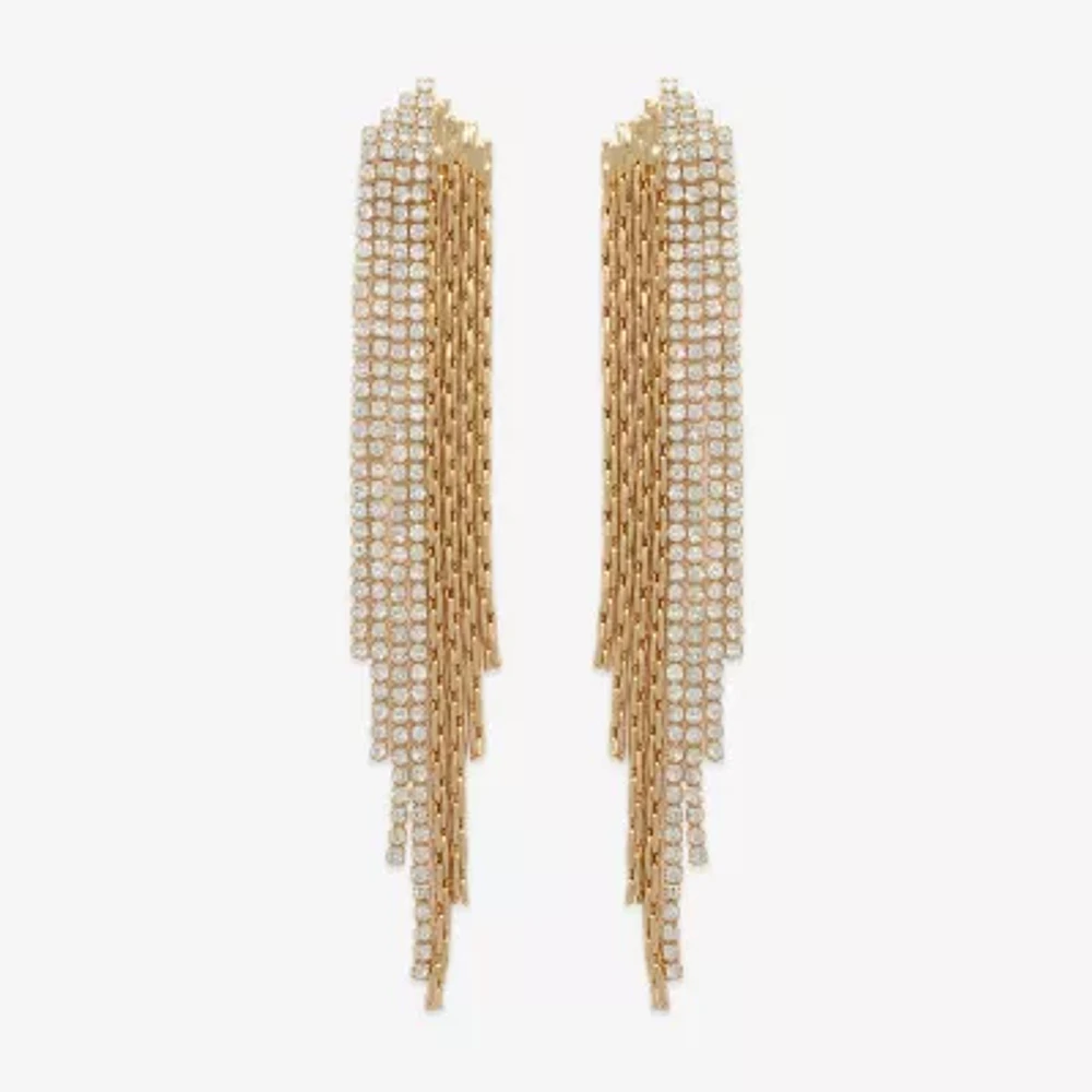 Mixit Hypoallergenic Gold Tone Drop Earrings