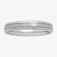 Womens 4mm Titanium Wedding Band