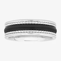 Tungsten Wedding Band, Mens 7mm