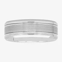 Tungsten Wedding Band, Mens 8mm