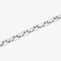 Stainless Steel Solid Link Bracelet