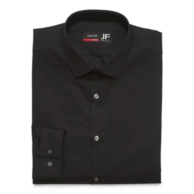 J. Ferrar Ultra Comfort Slim-Tall Long Sleeve Dress Shirt