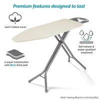 Polder """""""49"""""""" Natural Cotton""""""" Ironing Board Covers