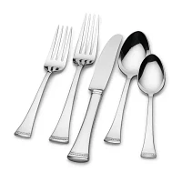 Lenox Portola 65-pc. 18/10 Stainless Steel Flatware Set