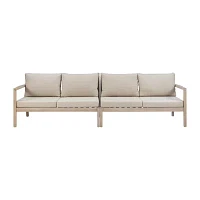 Track-Arm Upholstered Loveseat