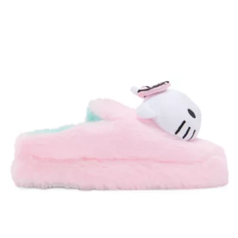 Girls Hello Kitty Slip-On Slippers