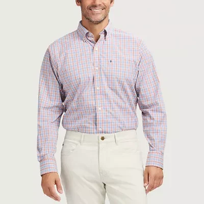 IZOD Performance Comfort Mens Classic Fit Long Sleeve Button-Down Shirt