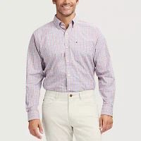 IZOD Performance Comfort Mens Classic Fit Long Sleeve Button-Down Shirt