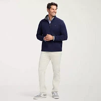 IZOD Thermasoft Sweater Fleece Mens Long Sleeve Quarter-Zip Pullover