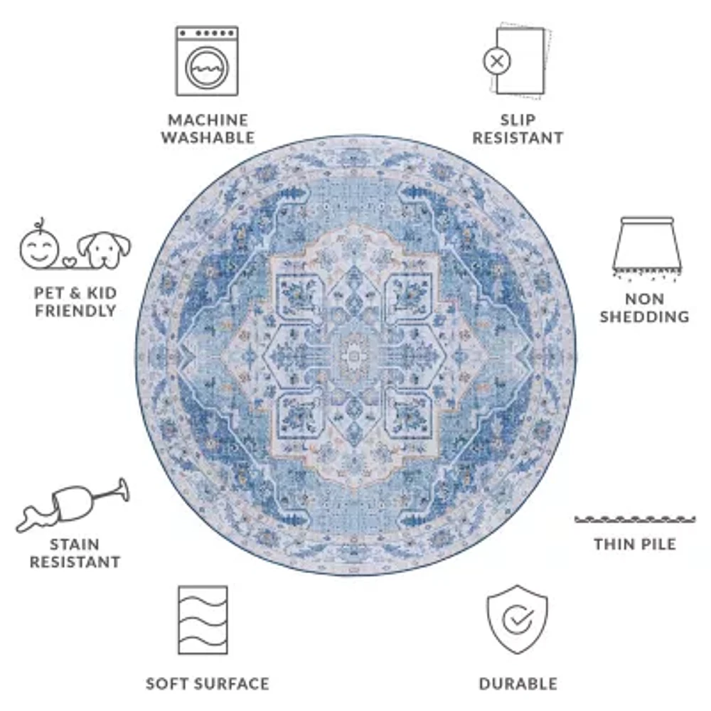 Safavieh Tucson Deliah Indoor Round Area Rug