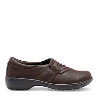 Eastland Womens Piper Slip-On Round Toe Shoes