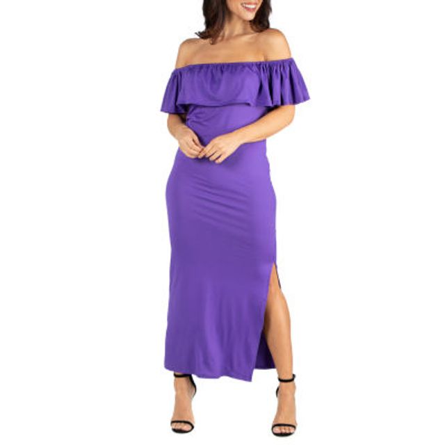 24seven Comfort Apparel Sleeveless Maxi Dress