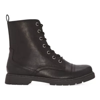 Arizona Jean Co Womens Queen Flat Heel Combat Boots