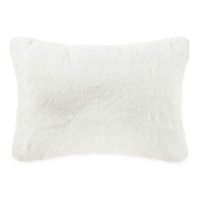 Loom + Forge Tipped Fur Lumbar Pillow