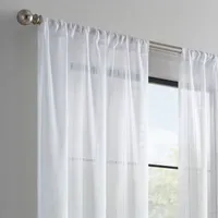 Mercantile Homes Sheer Rod Pocket Set of 2 Curtain Panel