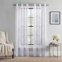 Vue Alessia Sheer Grommet Top Set of 2 Curtain Panel