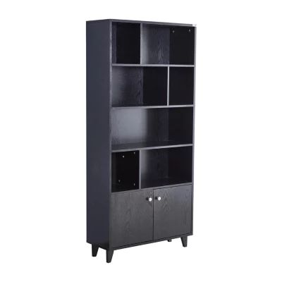 Lexi Collection 4-Shelf Standard Bookshelf