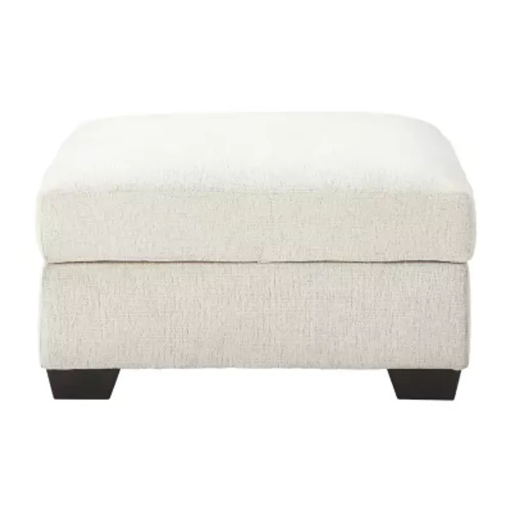 Signature Design by Ashley® Cambri Living Room Collection Upholstered Storage Ottoman