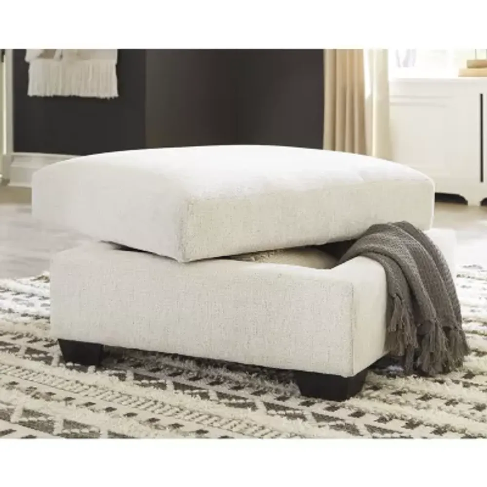 Signature Design by Ashley® Cambri Living Room Collection Upholstered Storage Ottoman