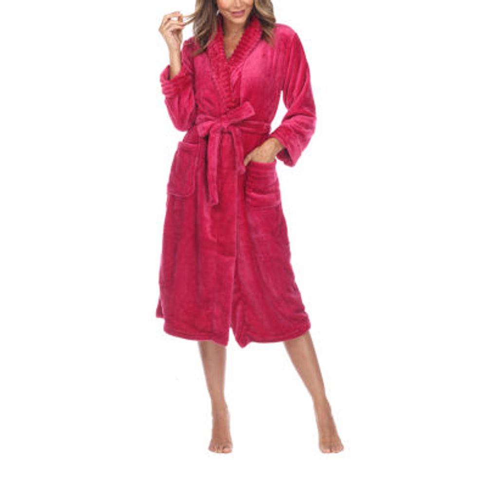 Sleep Chic Womens Plus Long Sleeve Mid Length Robe - JCPenney