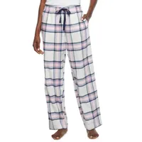 Sleep Chic Womens 2 Pack Pajama Flannel Pants