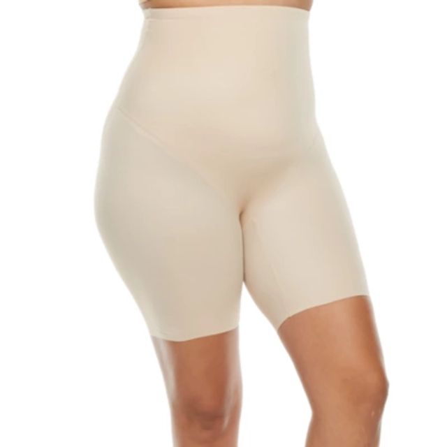 Ambrielle LYCRA® FitSense™ technology Hi Waist Long Leg Thigh Slimmers