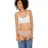 Jockey 1 Pair Average + Full Figure Seamless High Cut Panty 3788