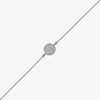 Sterling Silver 10 Inch Solid Cable Round Ankle Bracelet