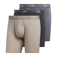 adidas Performance Microfiber Mens 3 Pack Boxer Briefs