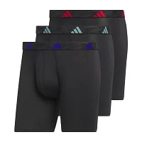 adidas Performance Microfiber Mens 3 Pack Boxer Briefs