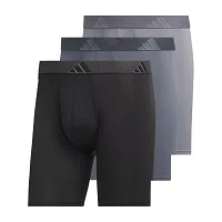 adidas Performance Microfiber Mens 3 Pack Boxer Briefs