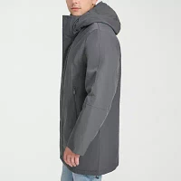 Dockers Mens Lined Water Resistant Midweight Softshell Jacket