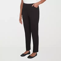 Alfred Dunner Rue Rivoli Womens Straight Pull-On Pants