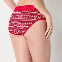 Arizona Body Organic Cotton with Lace Hipster Panty